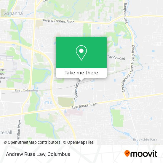 Mapa de Andrew Russ Law
