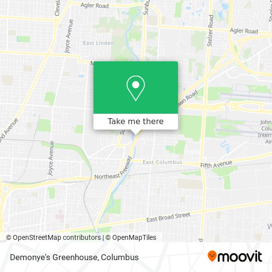 Demonye's Greenhouse map