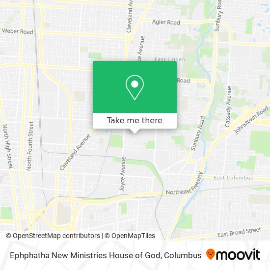Ephphatha New Ministries House of God map