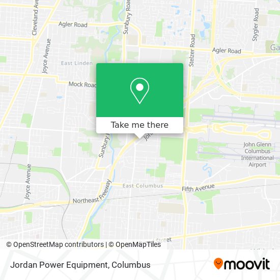 Mapa de Jordan Power Equipment