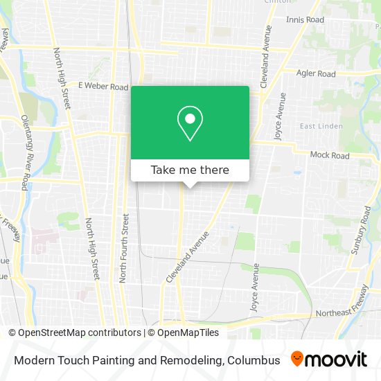 Modern Touch Painting and Remodeling map