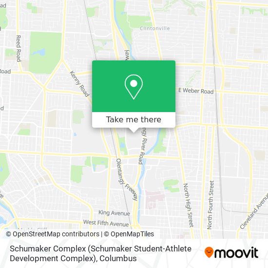 Schumaker Complex (Schumaker Student-Athlete Development Complex) map