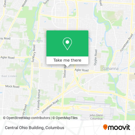 Mapa de Central Ohio Building