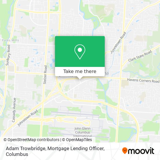 Adam Trowbridge, Mortgage Lending Officer map