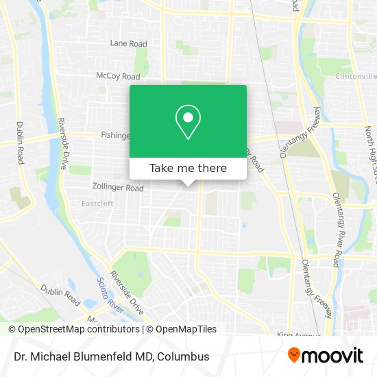 Dr. Michael Blumenfeld MD map