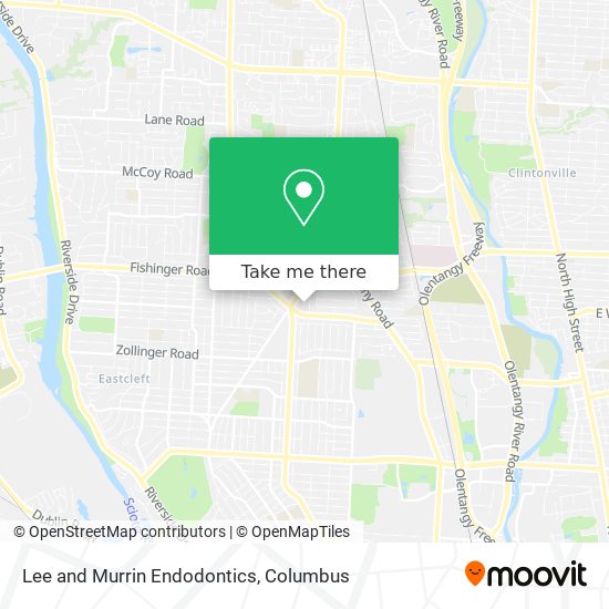 Lee and Murrin Endodontics map