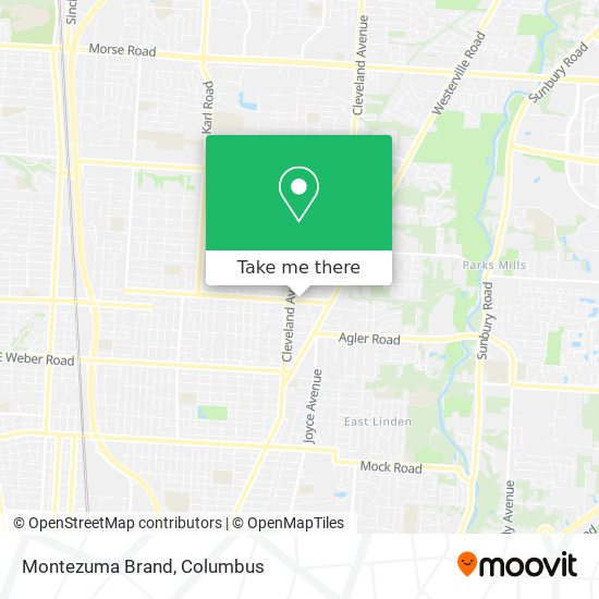 Mapa de Montezuma Brand