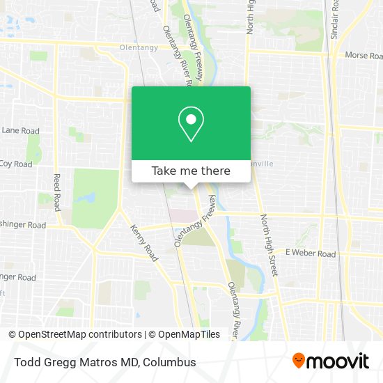 Mapa de Todd Gregg Matros MD
