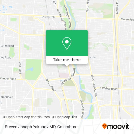 Steven Joseph Yakubov MD map