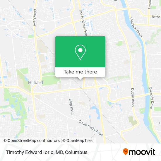 Mapa de Timothy Edward Iorio, MD