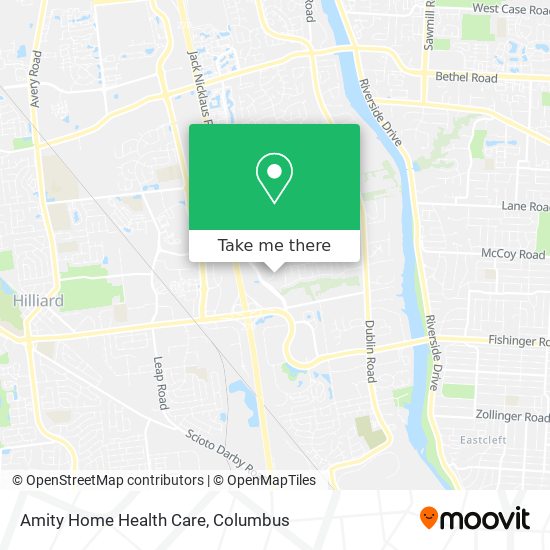 Mapa de Amity Home Health Care