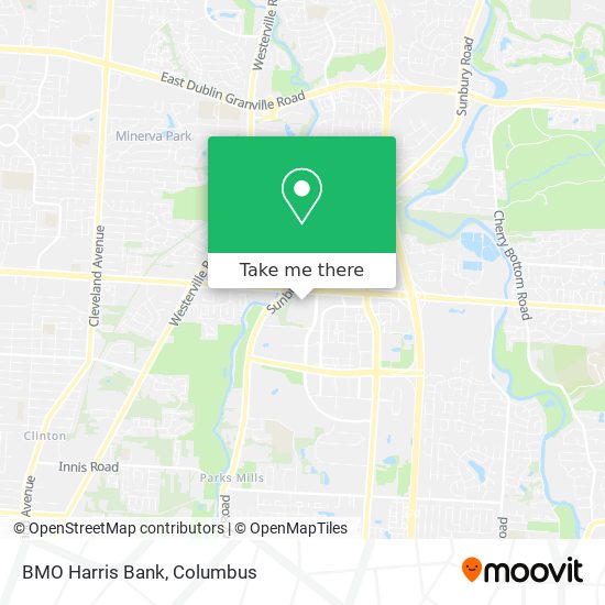 Mapa de BMO Harris Bank