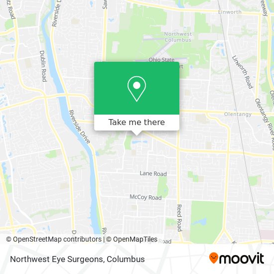 Northwest Eye Surgeons map