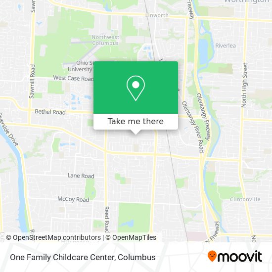 One Family Childcare Center map