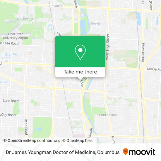 Dr James Youngman Doctor of Medicine map