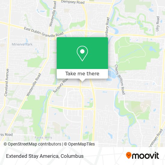 Mapa de Extended Stay America