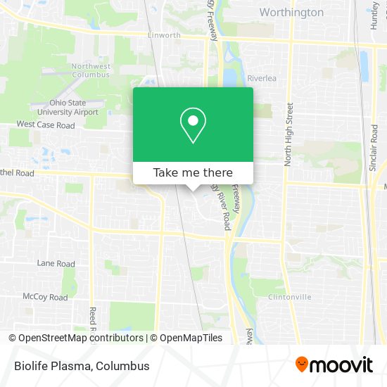Mapa de Biolife Plasma