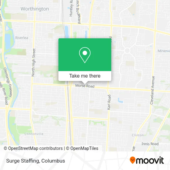 Surge Staffing map