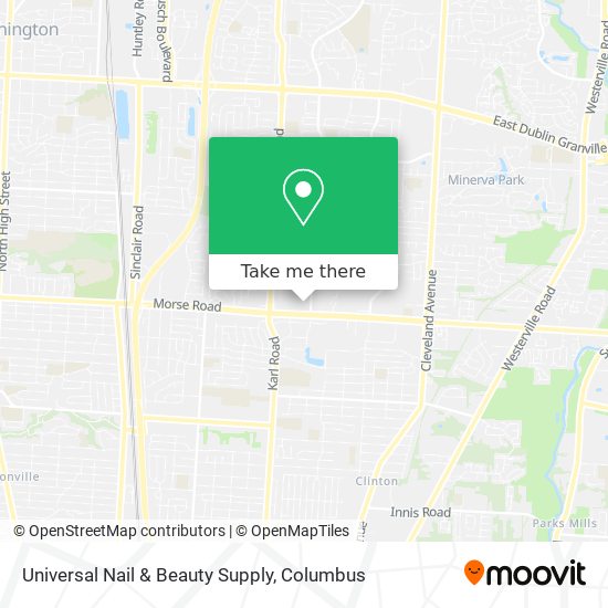 Universal Nail & Beauty Supply map