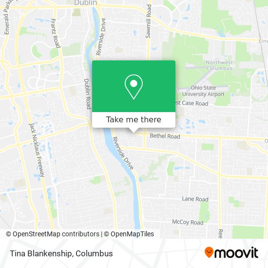 Mapa de Tina Blankenship