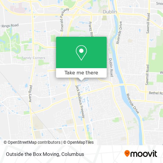 Mapa de Outside the Box Moving