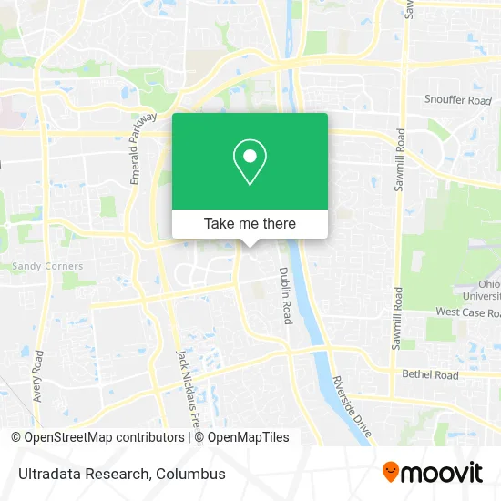 Ultradata Research map