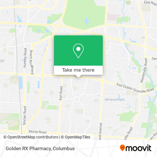 Golden RX Pharmacy map