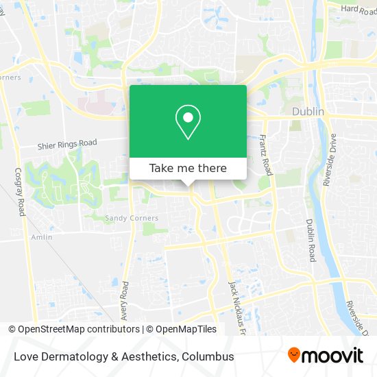 Love Dermatology & Aesthetics map