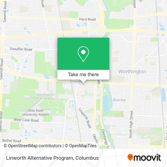 Mapa de Linworth Alternative Program