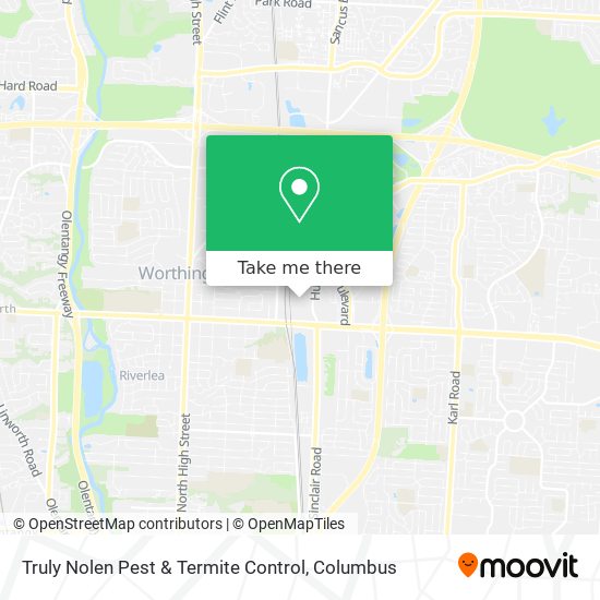 Truly Nolen Pest & Termite Control map