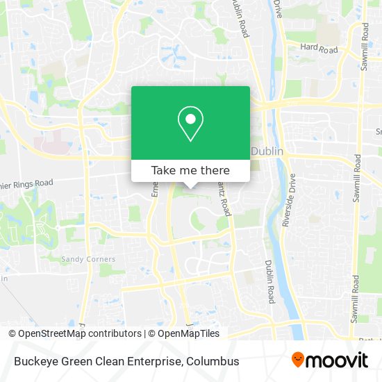 Buckeye Green Clean Enterprise map