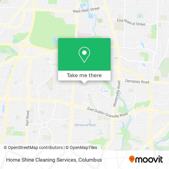 Home Shine Cleaning Services map