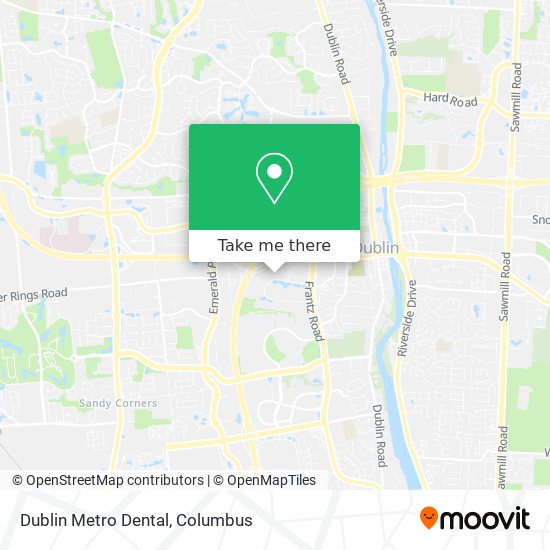 Mapa de Dublin Metro Dental