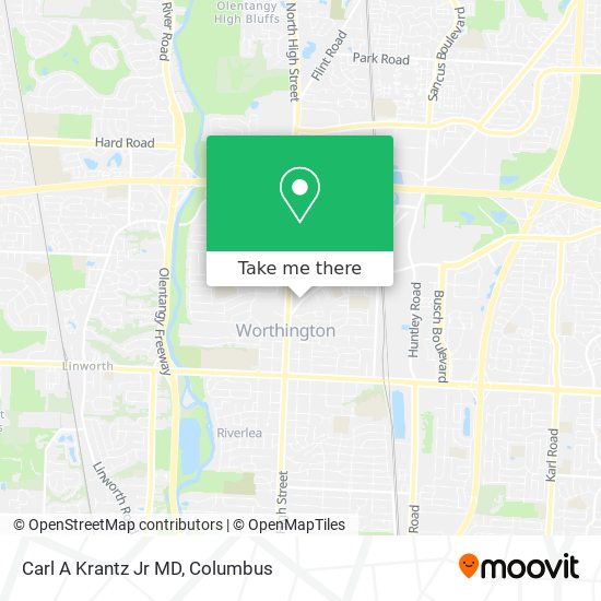Carl A Krantz Jr MD map