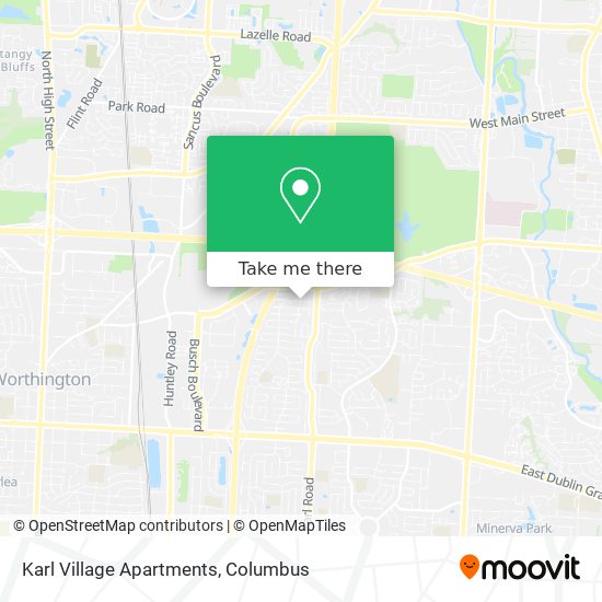 Karl Village Apartments map