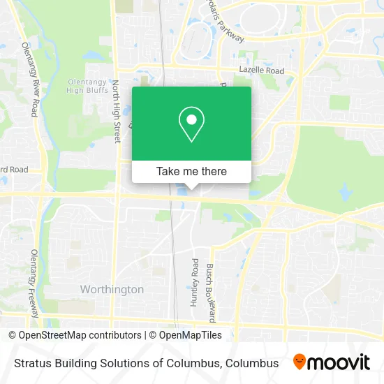 Stratus Building Solutions of Columbus map