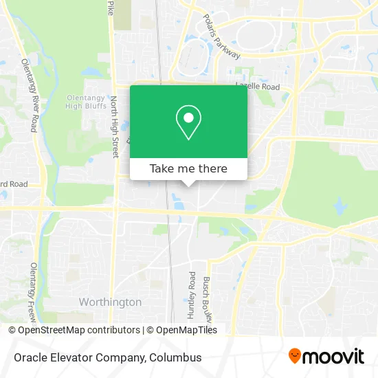 Oracle Elevator Company map