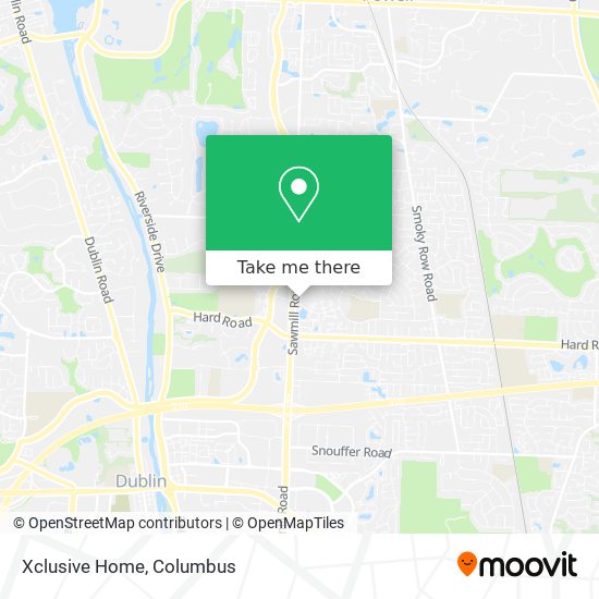 Mapa de Xclusive Home