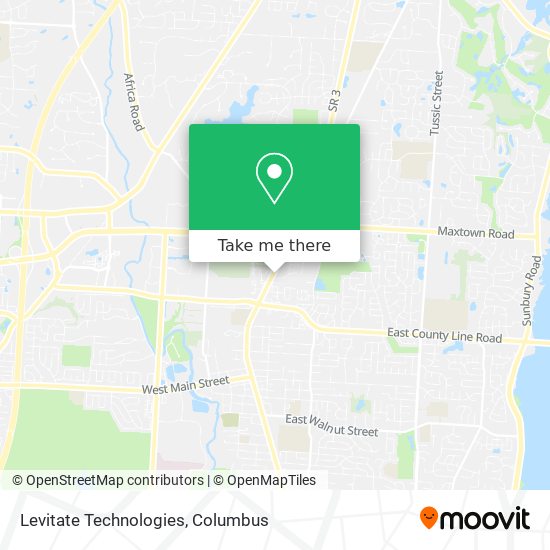 Mapa de Levitate Technologies