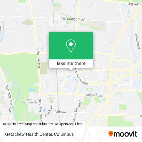 Getachew Health Center map