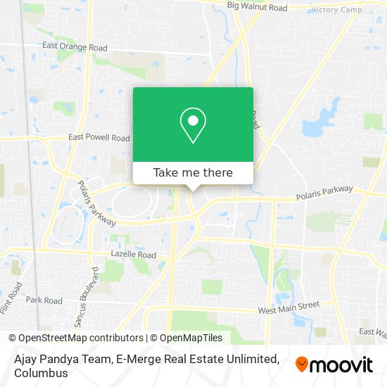 Ajay Pandya Team, E-Merge Real Estate Unlimited map