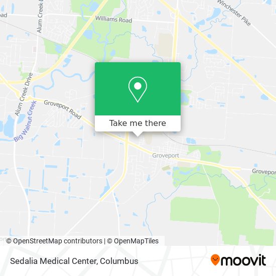 Mapa de Sedalia Medical Center