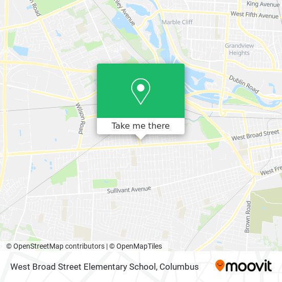 Mapa de West Broad Street Elementary School