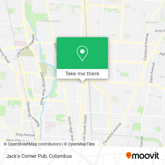 Mapa de Jack's Corner Pub