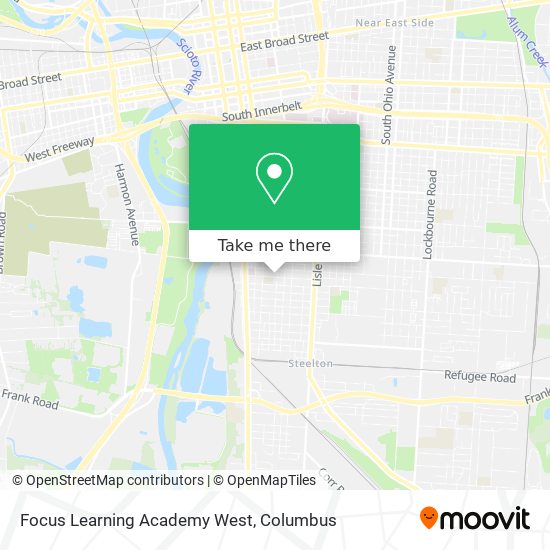 Focus Learning Academy West map