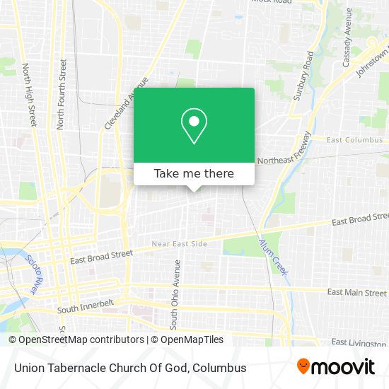 Mapa de Union Tabernacle Church Of God