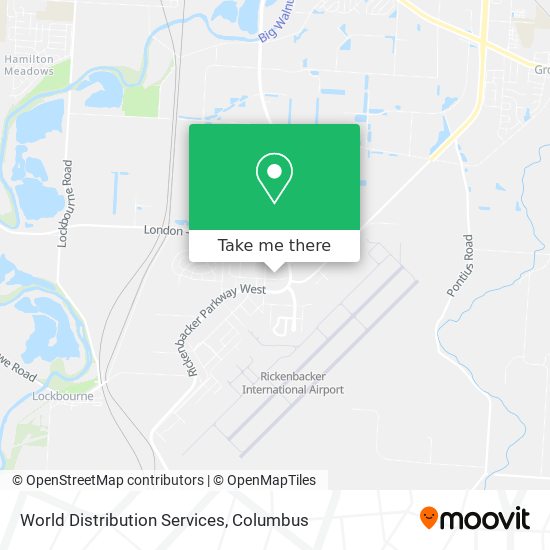 World Distribution Services map