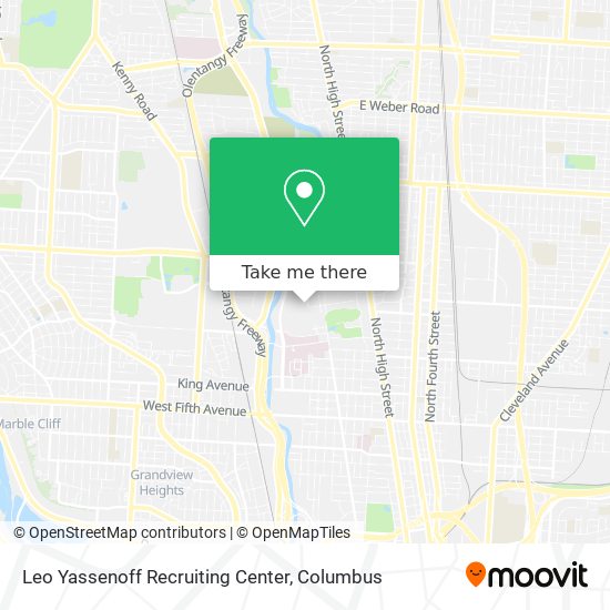 Mapa de Leo Yassenoff Recruiting Center