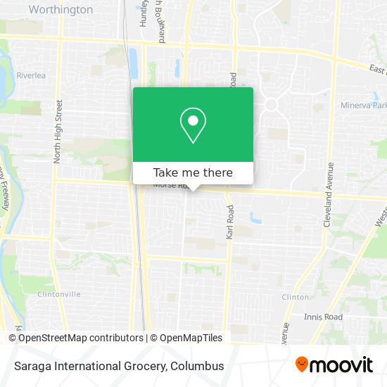 Saraga International Grocery map