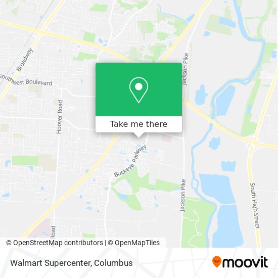 Walmart Supercenter map
